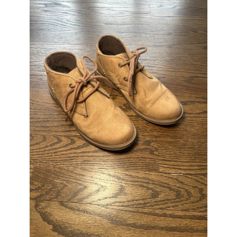 London Underground Peter Kids Tan Chukka Boots MY23001A-1 Boys Size 2